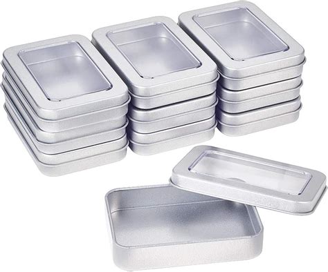 rectangular metal box with lid|rectangular storage boxes with lids.